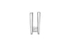 18ct White Gold 0.25ct Princess Cut Diamond Pendant
