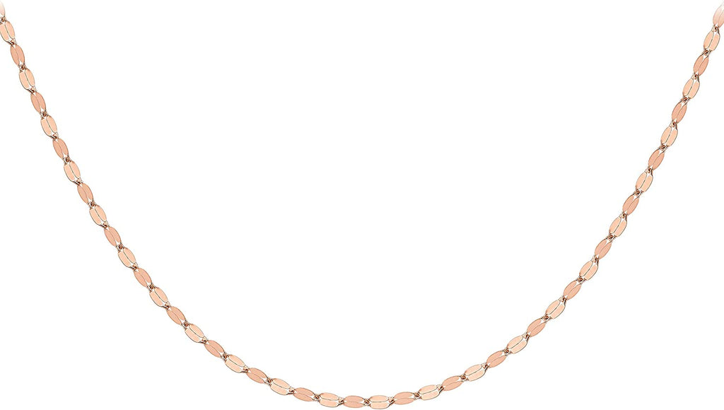 9ct Rose Gold Forzatina Chain