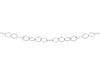 Sterling Silver 25 Diamond Cut Trace Chain 41m/16"9