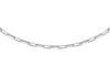 Sterling Silver 40 Square Paper Chain 41m/16"9