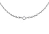 SILVER Fancy  TWIST BEADS 28"9