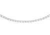 Sterling Silver Adjustable Box Slider Chain 51m/20"9