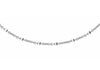 Sterling Silver Cube Trace Chain 