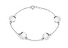 Sterling Silver 8mm Ball and Box Chain Bracelet 19m/7.5"9