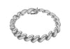 Sterling Silver Large San Marco Bracelet 19m/7.5"9
