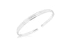 SILVER CrossOVER TORQUE Bangle