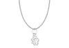 SIL BOY/GIRL/FLOWER PEND 16/189