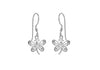 Sterling Silver Dragonfly Drop Earrings