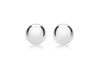 Sterling Silver 8mm Ball Stud Earrings