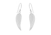 SILVER SML SIMPLE ANGELWING ER9