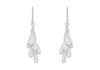 SILVER MULTI BEAD DROP EARRing
