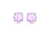 SILVER 3MM AMY Zirconia  STUD EARRing
