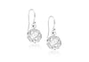 Sterling Silver Filigree Ball Drop Earrings