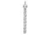 Sterling Silver Bead & Ball Tassel Pendant