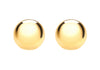 cSILVER GP 8MM BEAD STUD E/R