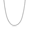 Sterling Silver Rope Chain