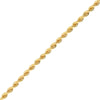 9ct Yellow Gold 100 Rope Chain Bracelet