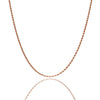 9ct Rose Gold 030 Rope Chain