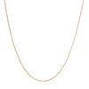 9ct Rose Gold 30 Adjustable Curb Chain