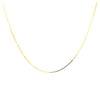 9ct Yellow Gold 9 Venetian Box Adjustable Chain